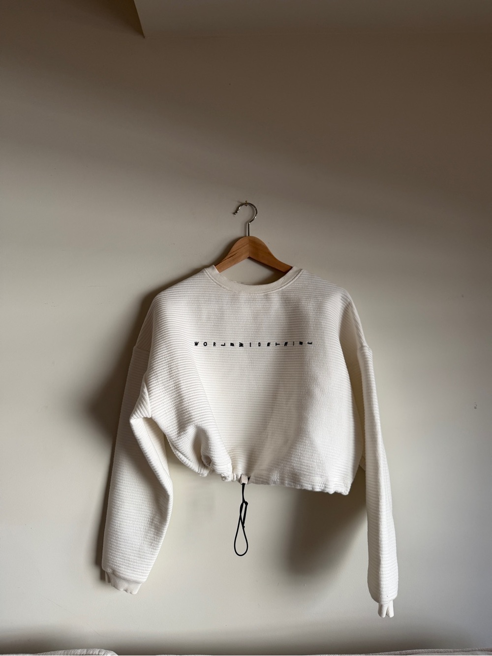 Cropped Justin Bieber sweater